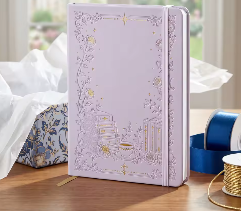 Caderno Pontilhado A5 Enchanted Garden – Capa Dura ✨🌙