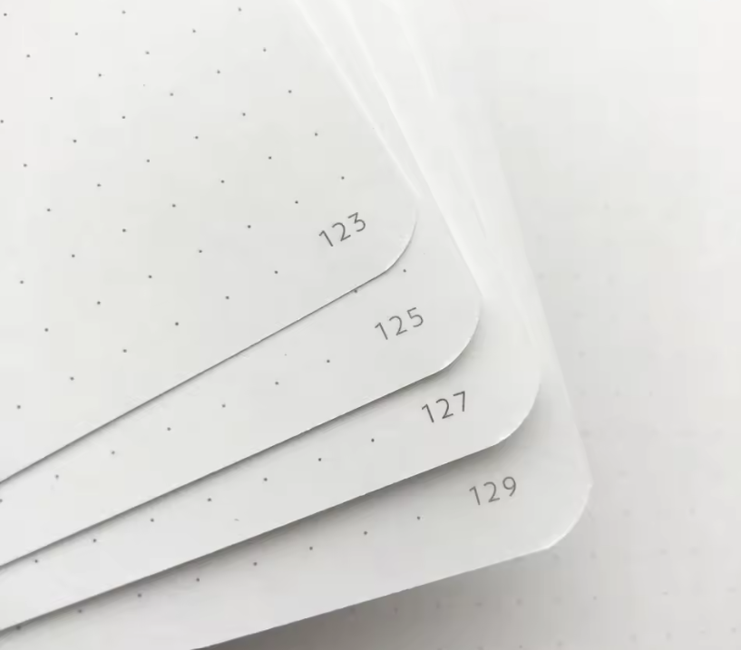 Caderno Pontilhado A5 Enchanted Garden – Capa Dura ✨🌙