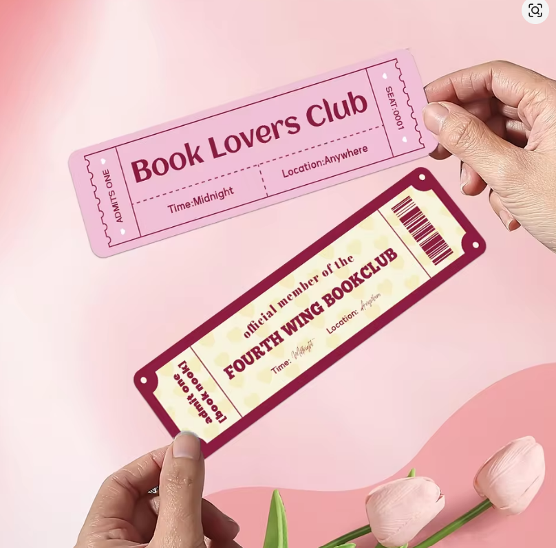 Kit 30 Marcadores de Página Book Lovers 📚✨