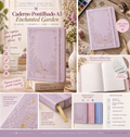 Caderno Pontilhado A5 Enchanted Garden – Capa Dura