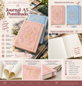 Journal A5 Pontilhado Botanical Gold