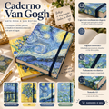Sketchbook A5 Van Gogh – Capa Dura